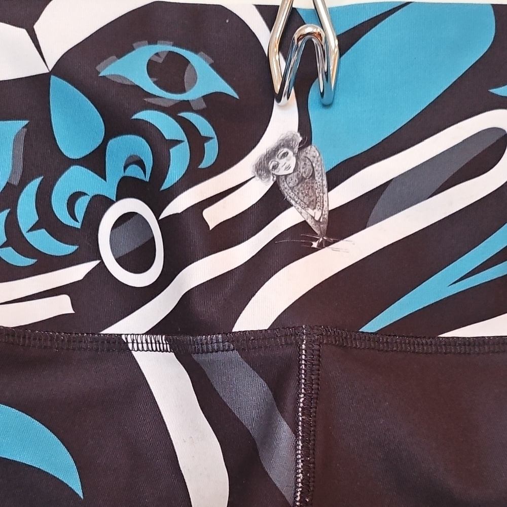 Abstract Patterned Leggings - Picture 3 of 6